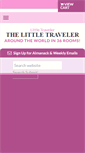 Mobile Screenshot of littletraveler.com